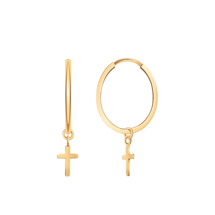 Серьги из золота 22036-25