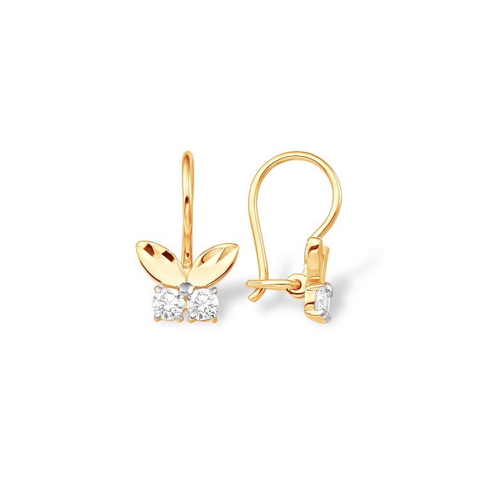 Серьги из золота С11219653