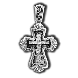 Крест из серебра 473-18003