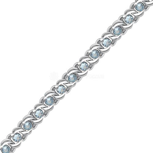 Браслет из серебра 530-БРП-0,6-43026