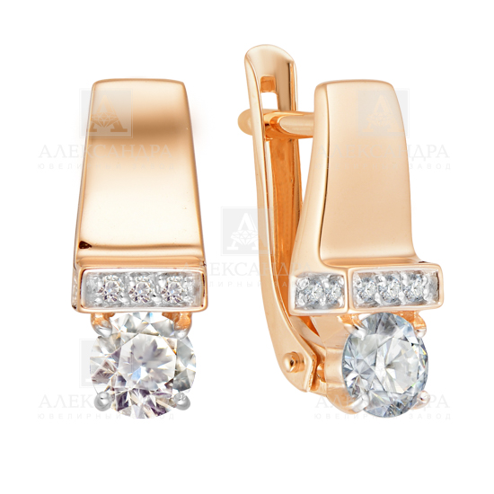 Серьги из золота кл3006а-62