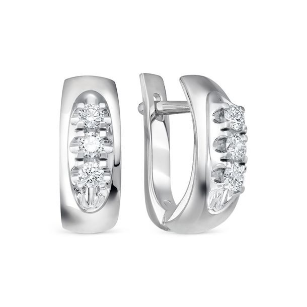 Серьги из золота 2-466-20