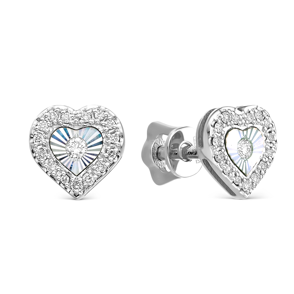 Серьги из золота NVС-078-3-02