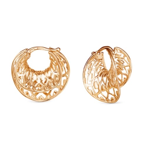 Серьги из золота 122-2422