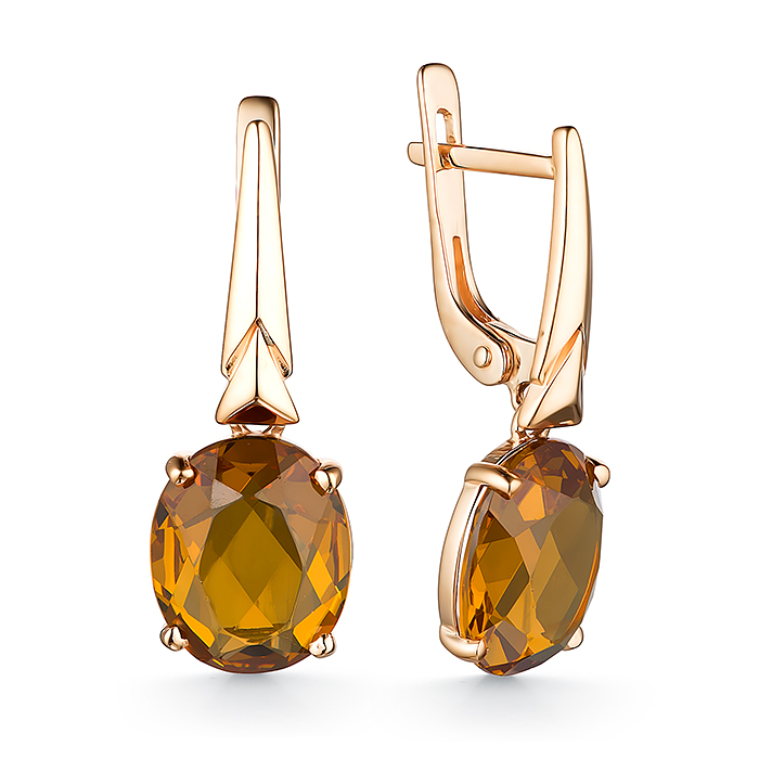 Серьги из золота 2- 817