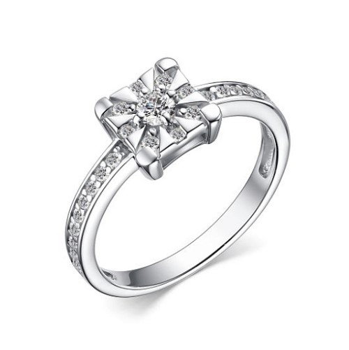 Кольцо из серебра 01-3796/00КЦ-00