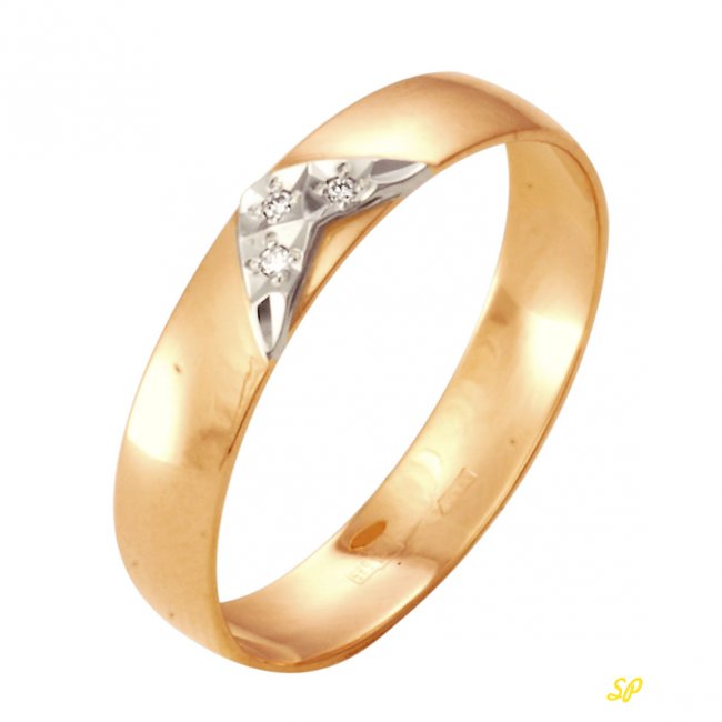 Кольцо из золота 110000019