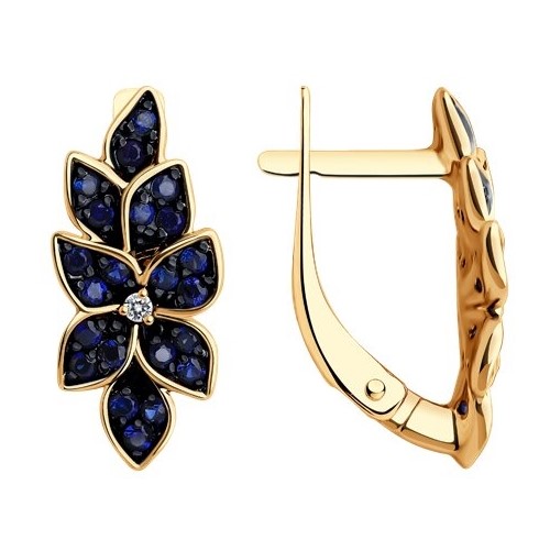 Серьги из золота 72-00314 №23 82