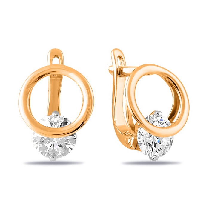 Серьги из золота 01-215302