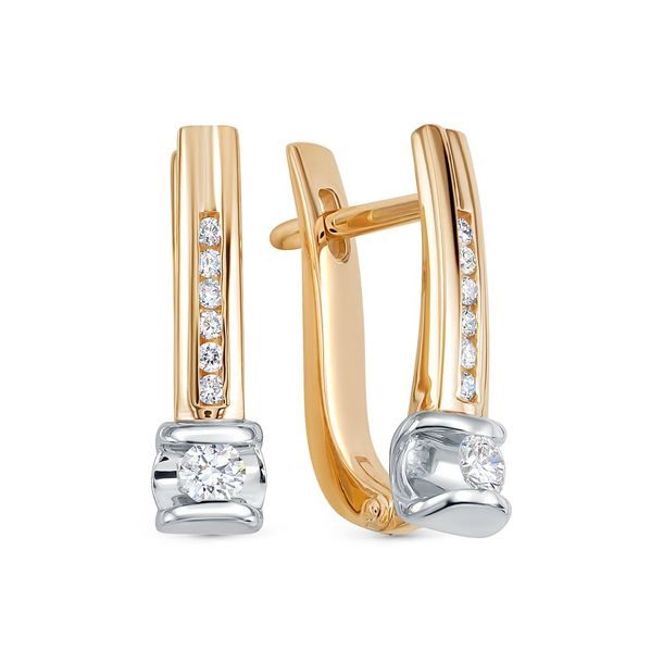 Серьги из золота 2-636-10