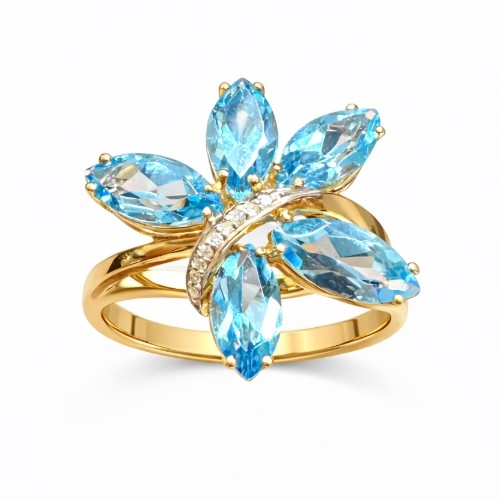 Кольцо из золота 32-1-DB-R-040236