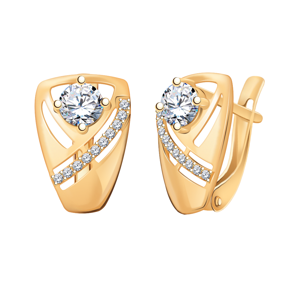 Серьги из золота 20676