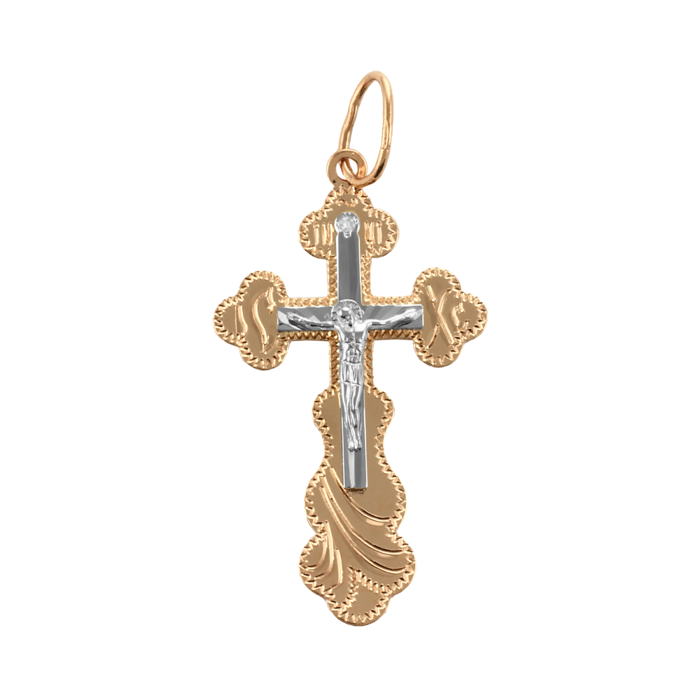 Крест из золота 102-СК-32.04-12