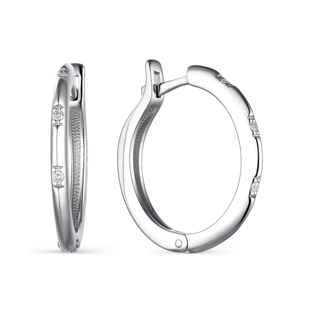 Серьги из серебра 02-2135000Б-00