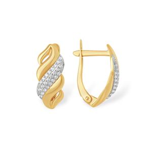Серьги из золота С13210356