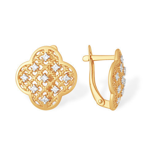 Серьги из золота С13212516