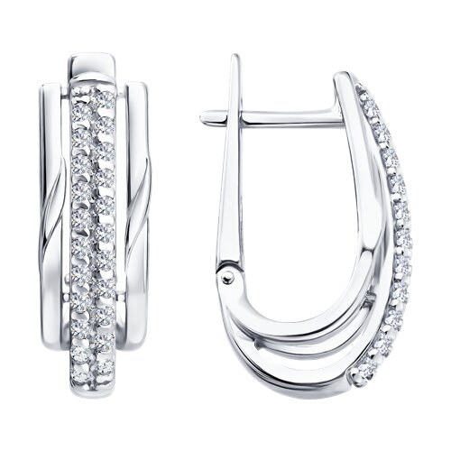 Серьги из серебра 94027537