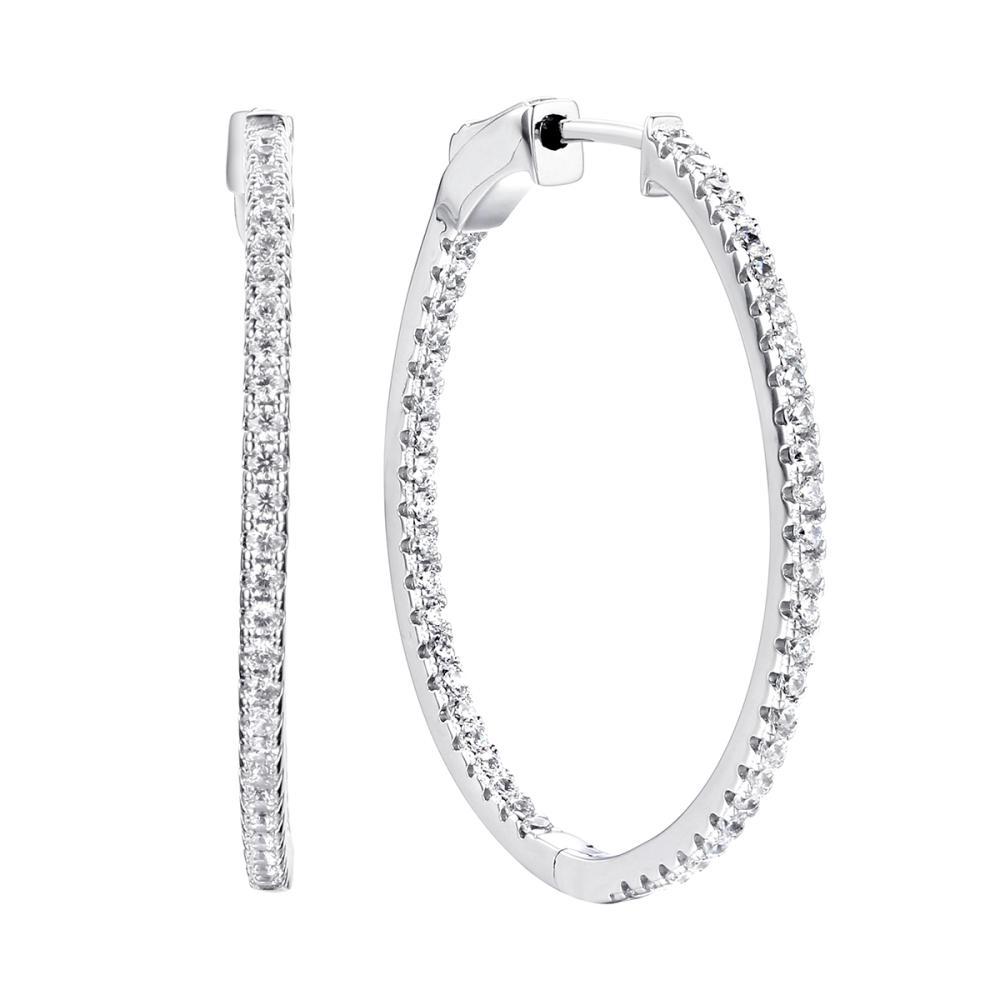 Серьги из серебра MP-E02596-X-W-X-X-W