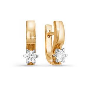 Серьги из золота БР120470