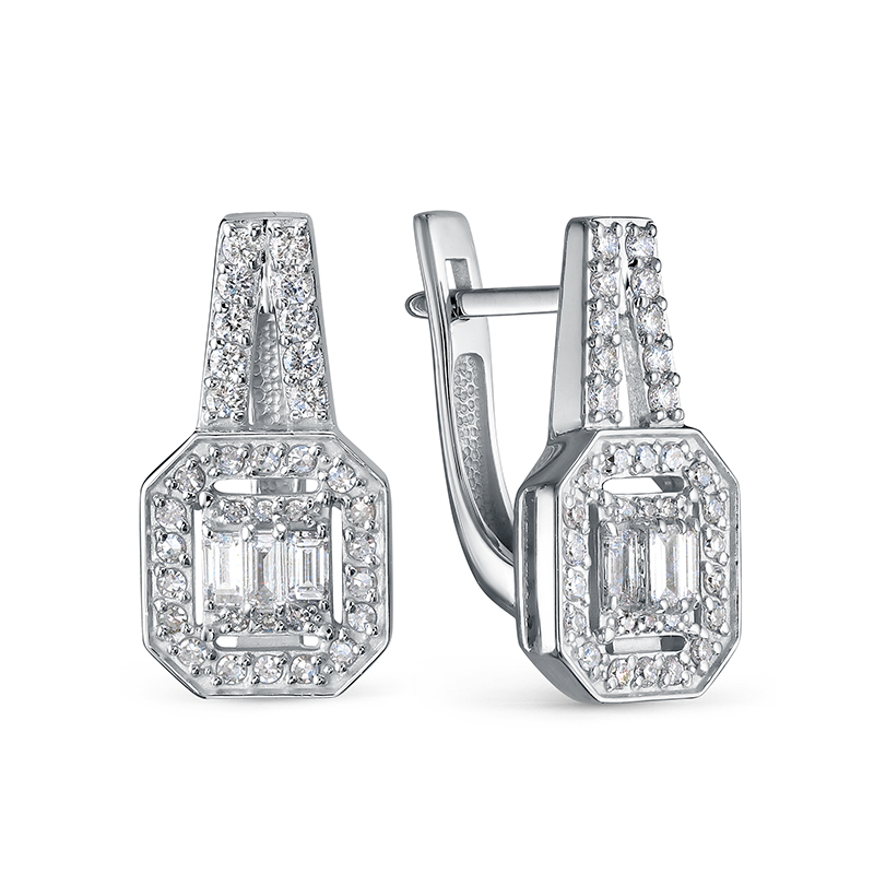 Серьги из золота БР122633б