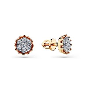 Серьги из золота 2-402162-00-00