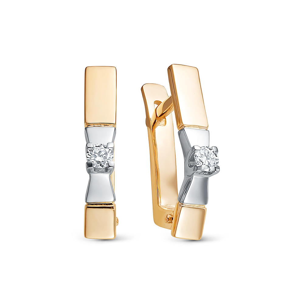 Серьги из золота 2-526-10