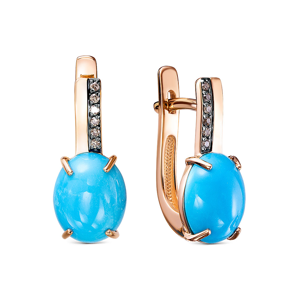 Серьги из золота 02-4222