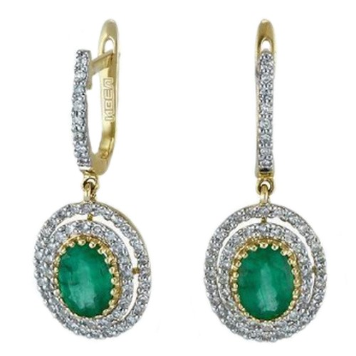 Серьги из золота К35453В