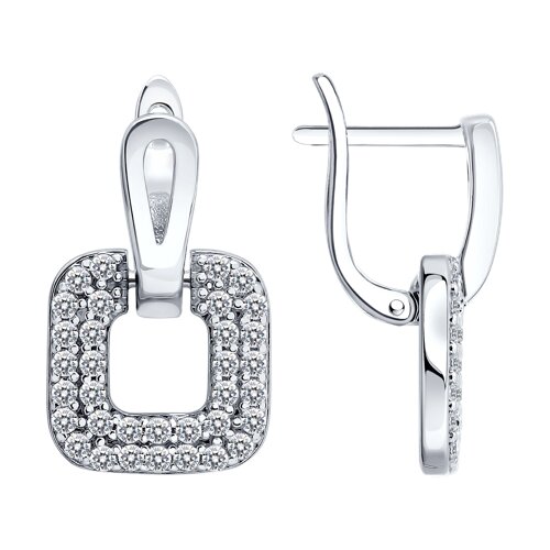 Серьги из серебра 94027647-91