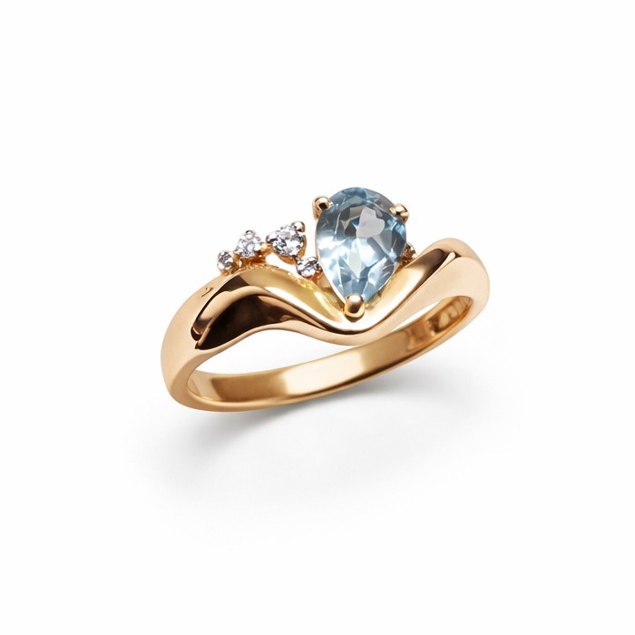 Кольцо из золота 1- 916