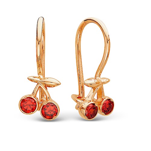 Серьги из золота ДК-034_f-002