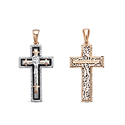 Крест из золота 080003