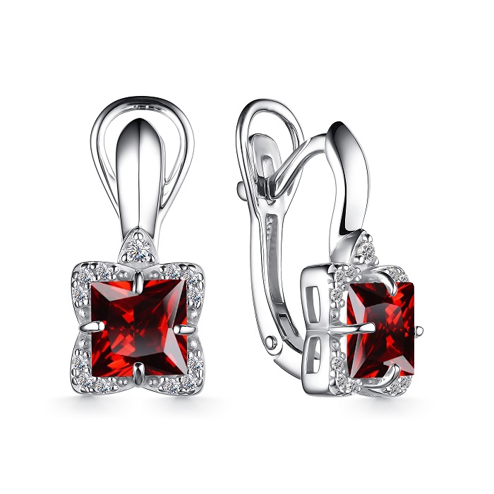 Серьги из серебра 02-368800ГР-00
