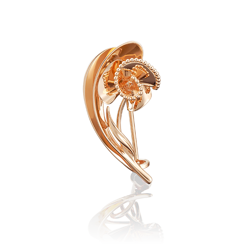 Брошь из золота 04-0161-00-000-1110-48