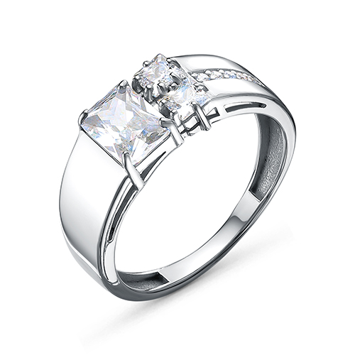 Кольцо из серебра 1000-0667_krist-704