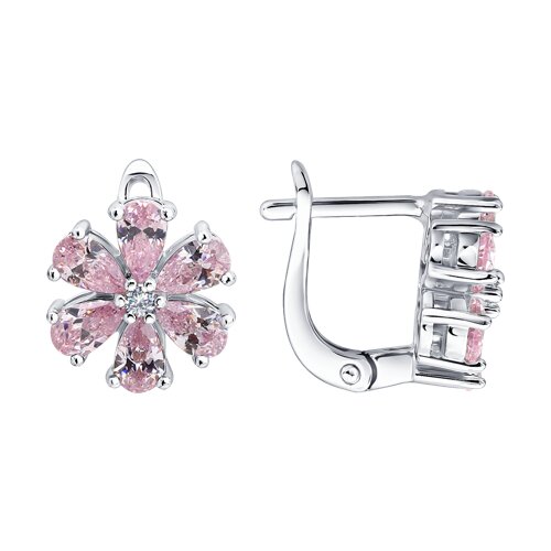 Серьги из серебра 94027610-91