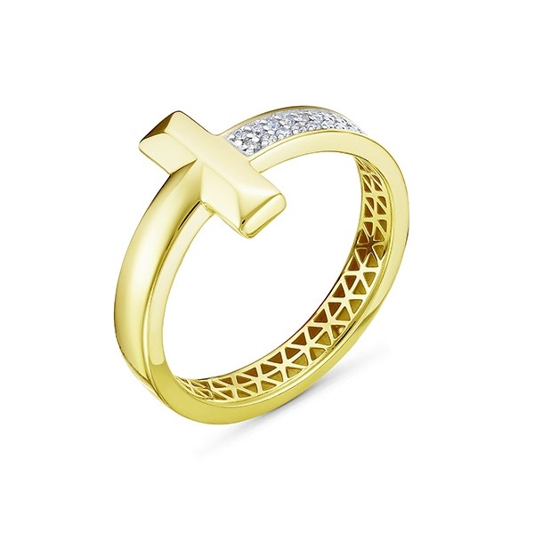 Кольцо из золота 10-10192_f-201