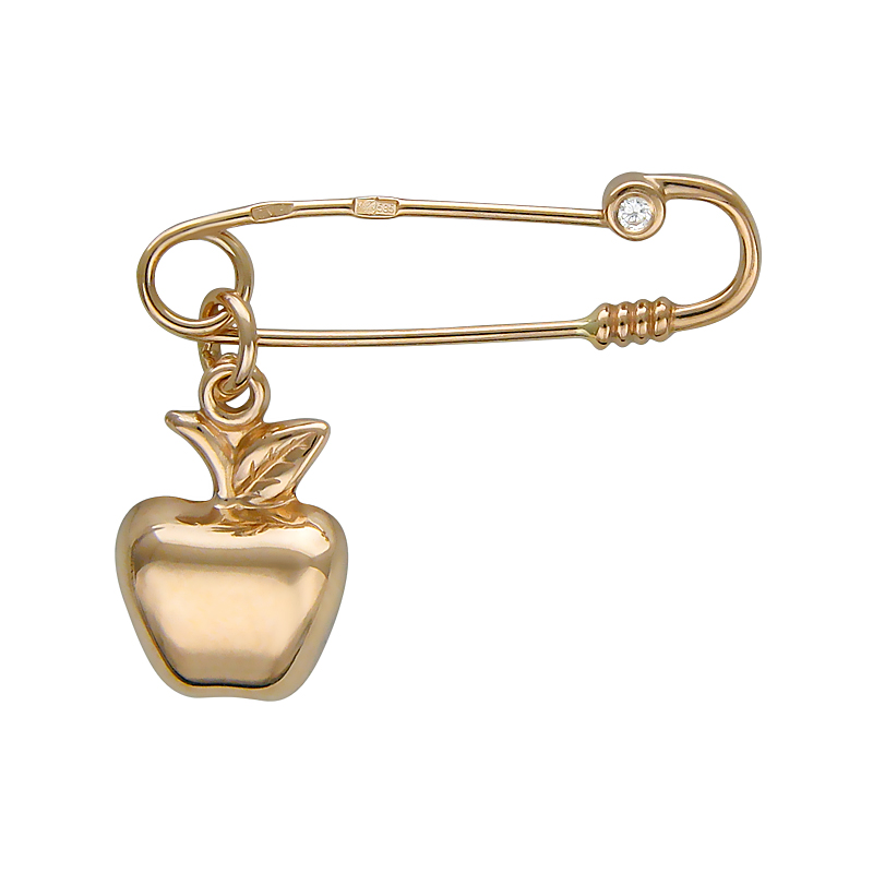 Брошь из золота 01Ш110149