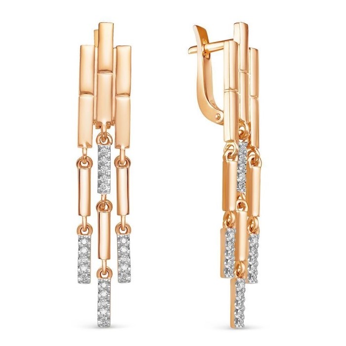 Серьги из золота 2-428-10