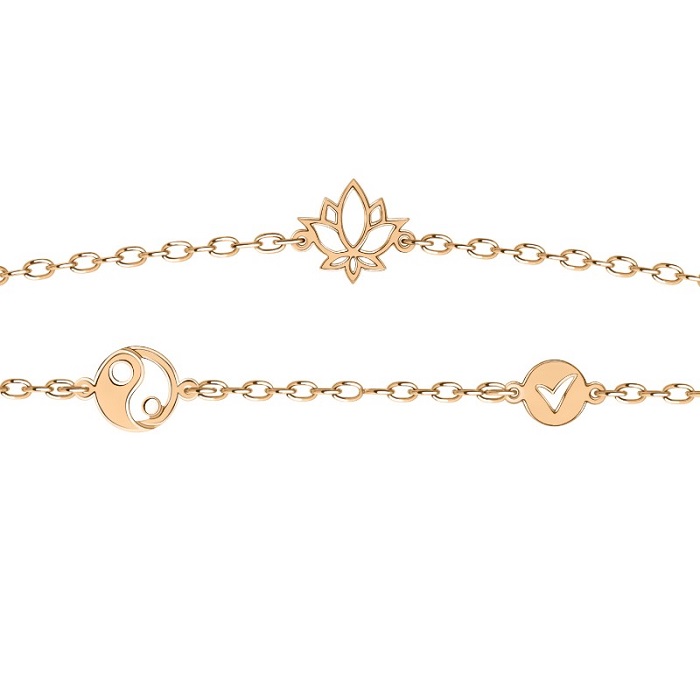 Браслет из золота 02-708754