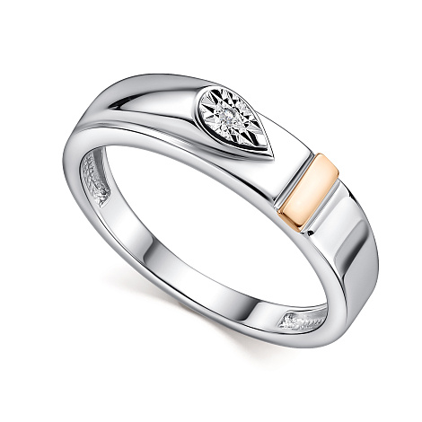 Кольцо из серебра 01-4500/000Б-00