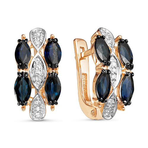 Серьги из золота БР220787