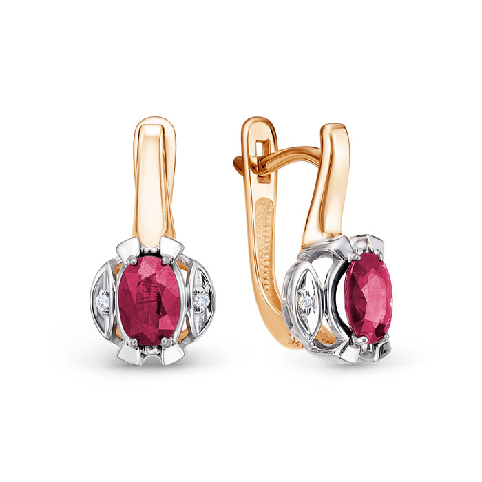 Серьги из золота С1729-124