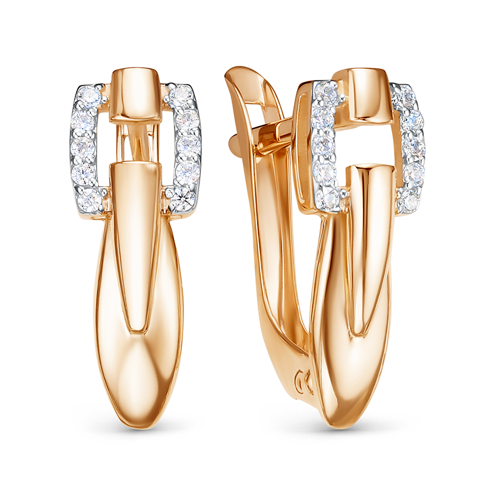 Серьги из золота 10-20130_f-201