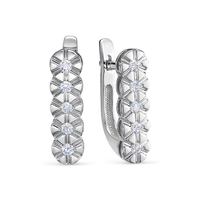 Серьги из золота 02-3867