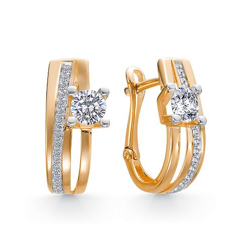 Серьги из золота 21804094