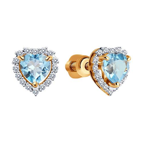 Серьги из золота 728280