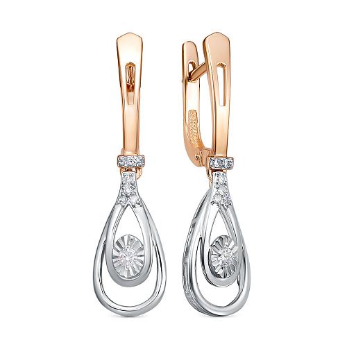 Серьги из золота 02-5744