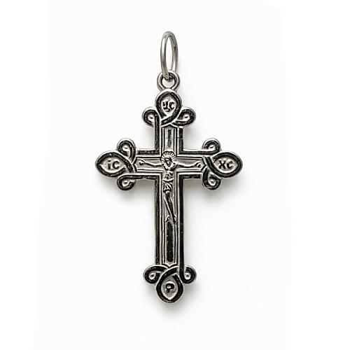 Крест из серебра 2-054