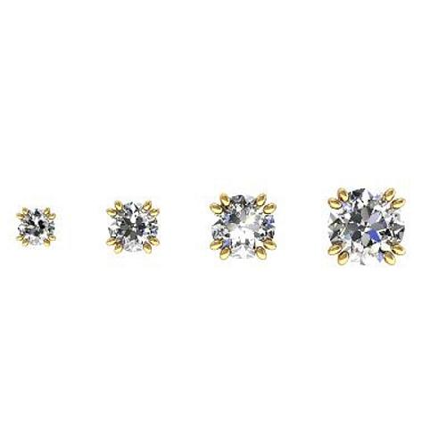 Серьги из золота 01-214661